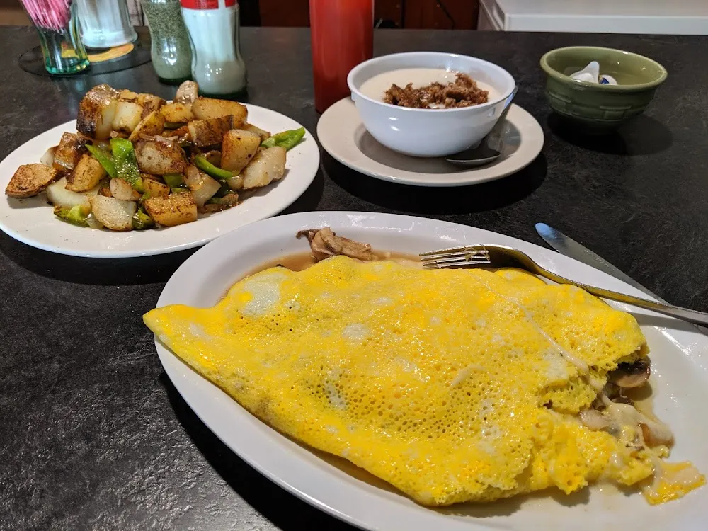 Cheese Onion Omelet